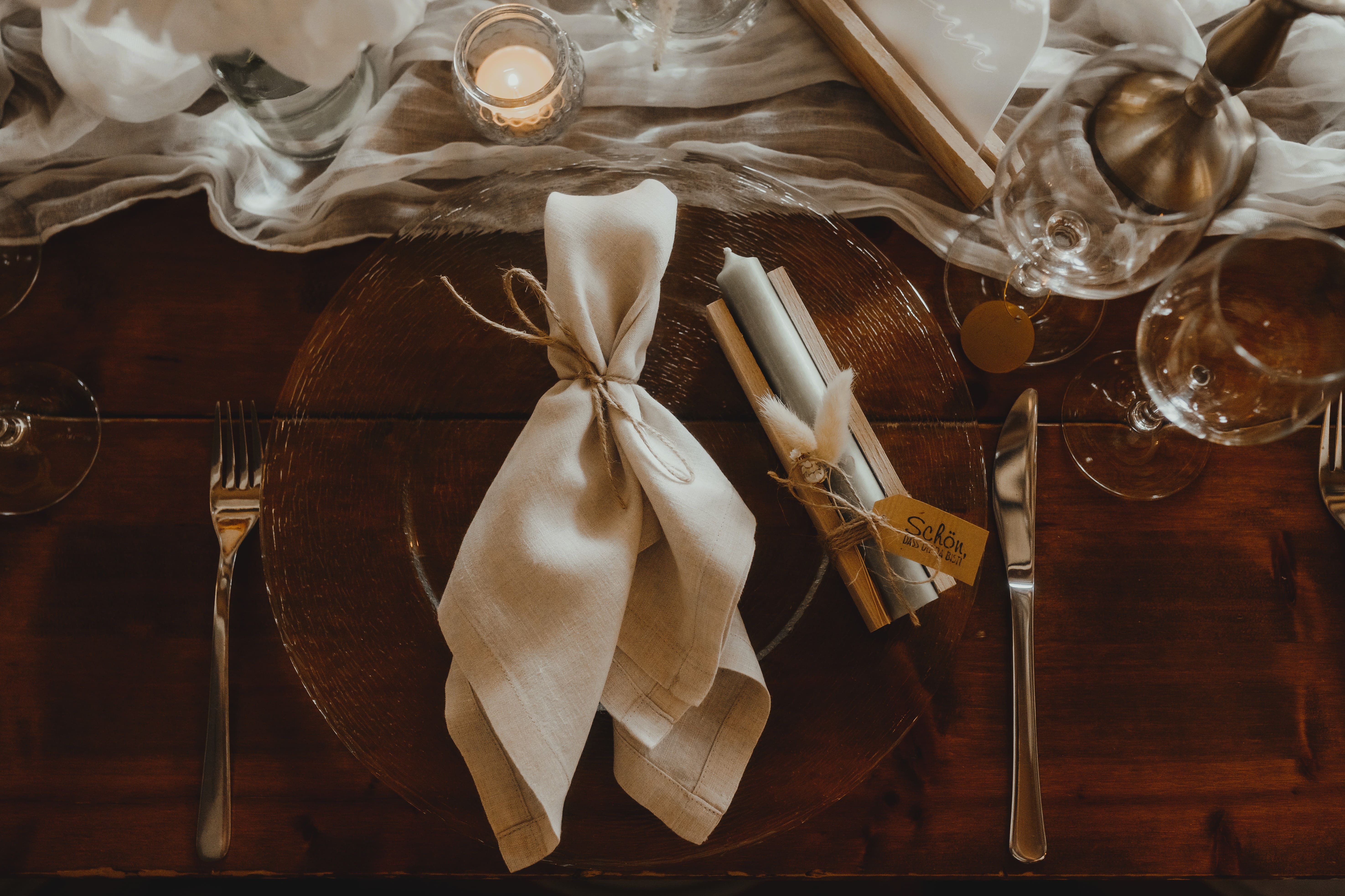 Stoffservietten off-white